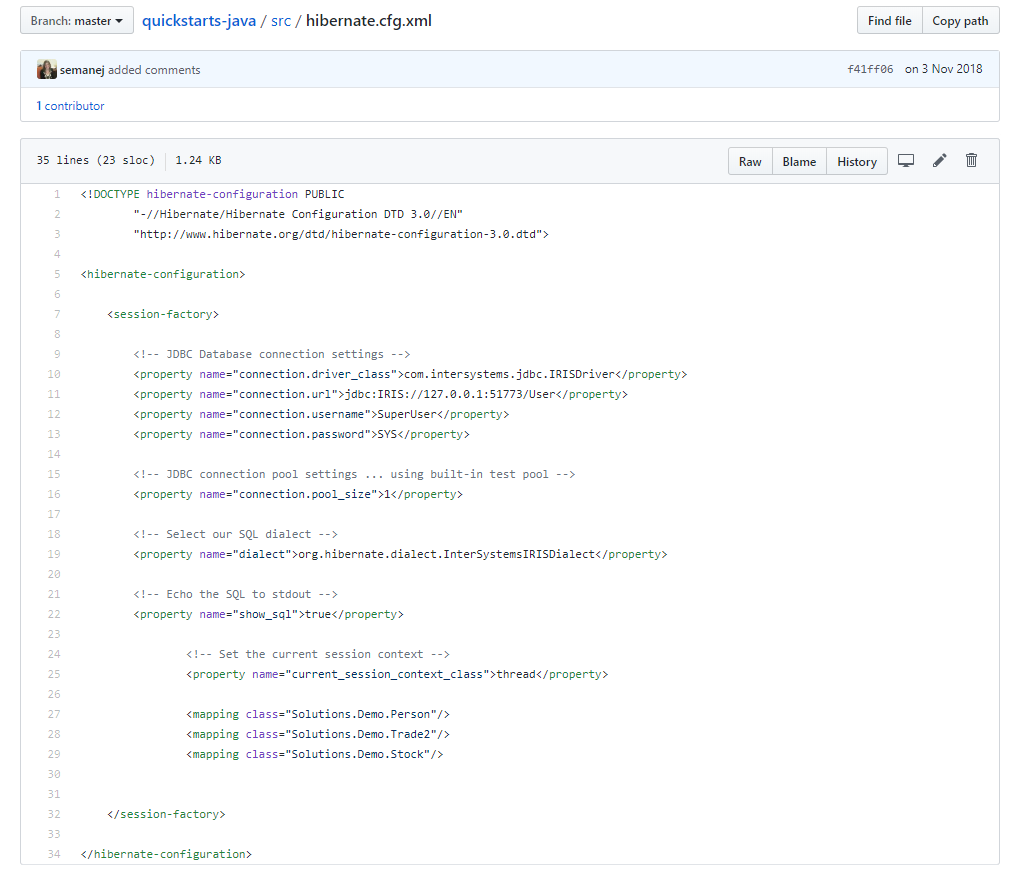 SpringBoot+JPA+Intersystems Caché数据库的介绍