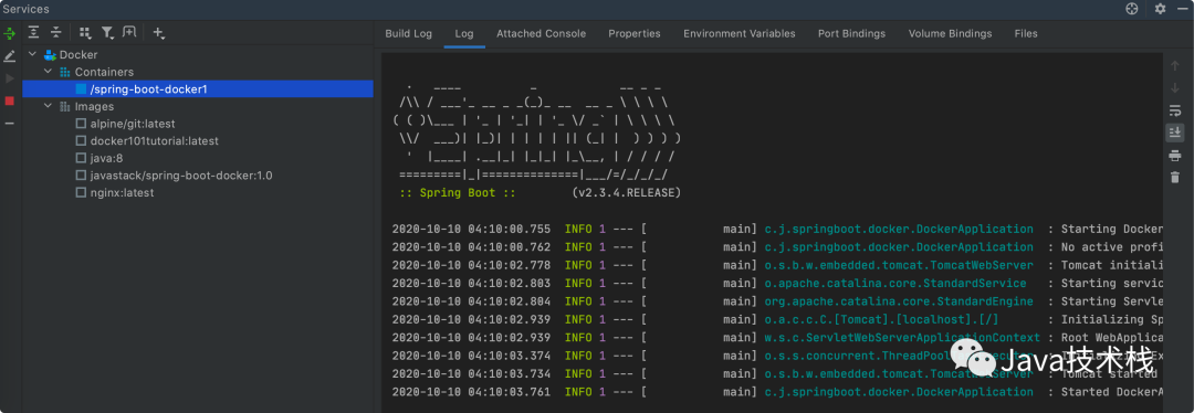 Docker 中如何部署 Spring Boot 项目