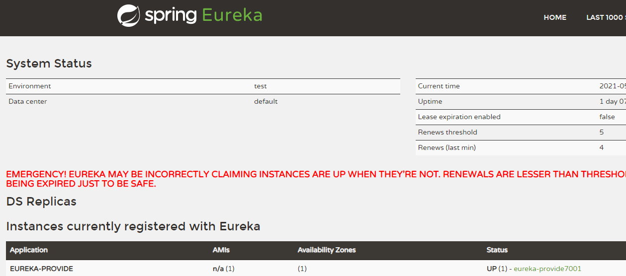 SpringCloud中Eureka的使用方法