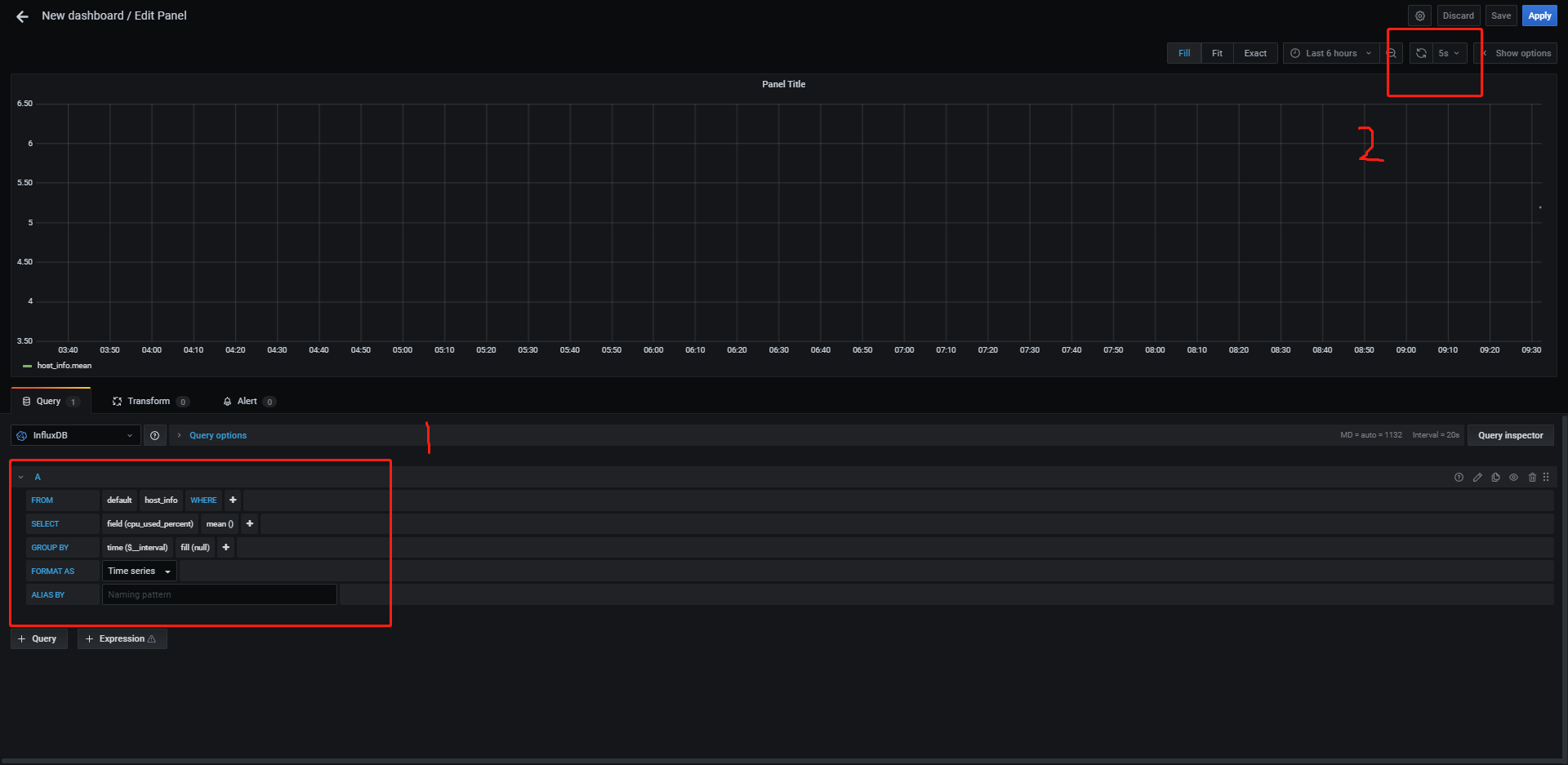 如何配置go+grafana+influxdb