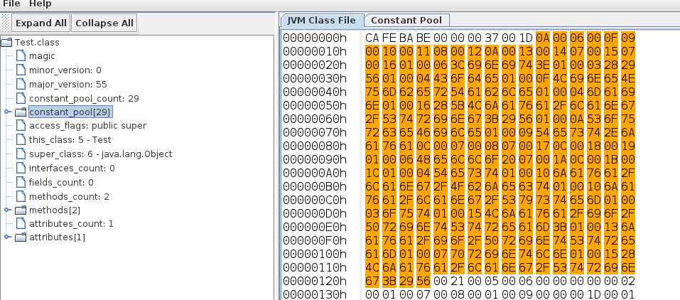 JVM中的Class文件结构