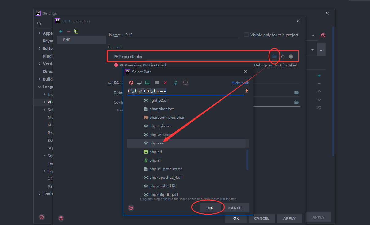 PhpStorm 2021怎么配置php7.3的环境