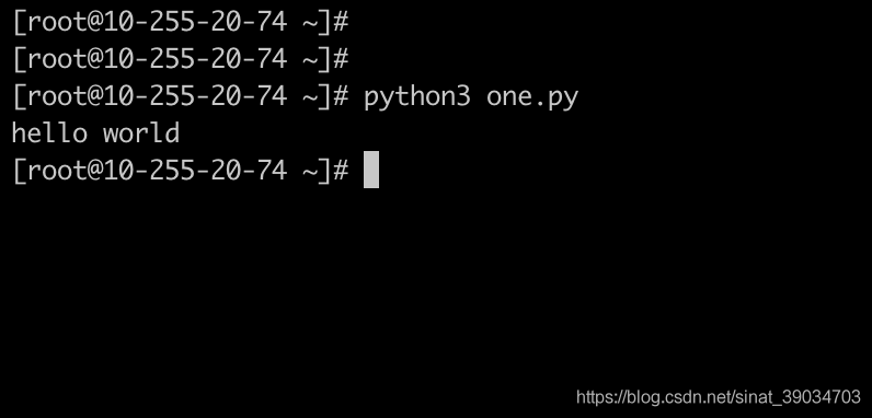 第一行python代码该怎么写