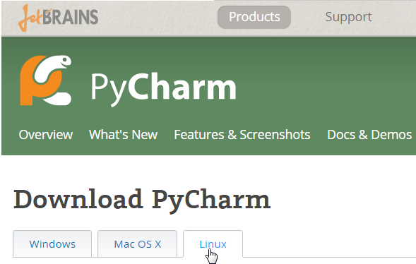 根据FHS在Linux上安装Pycharm的方法