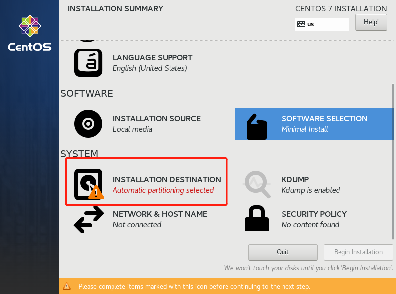 VMware怎么安裝Centos7.x