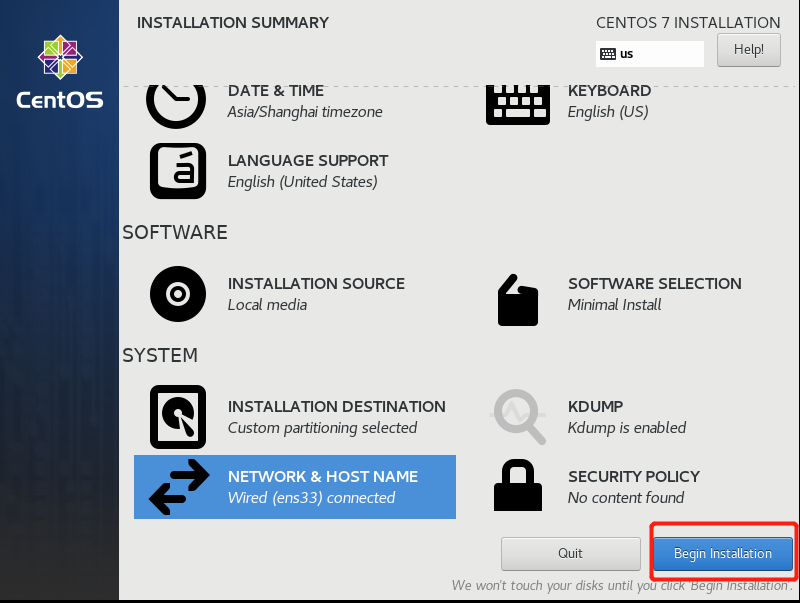 VMware怎么安装Centos7.x