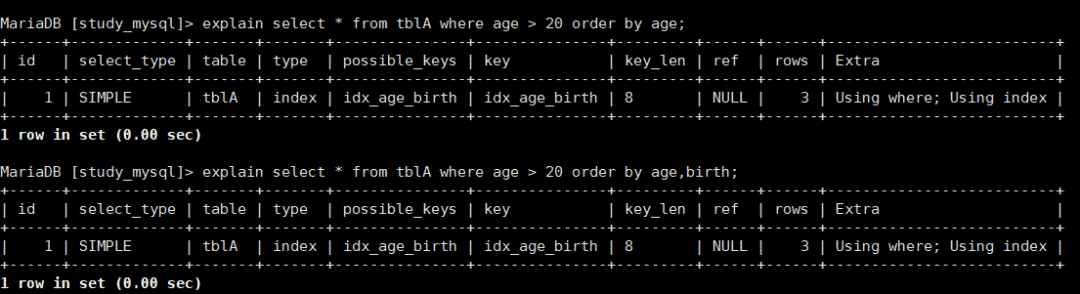 MySQL中怎么实现排序和分组