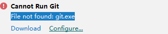 如何解决File not found: git.exe的问题