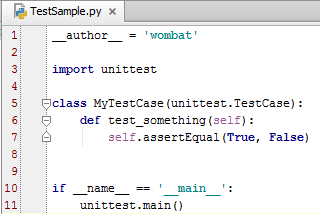 如何创建并运行一个基本的Python测试程序