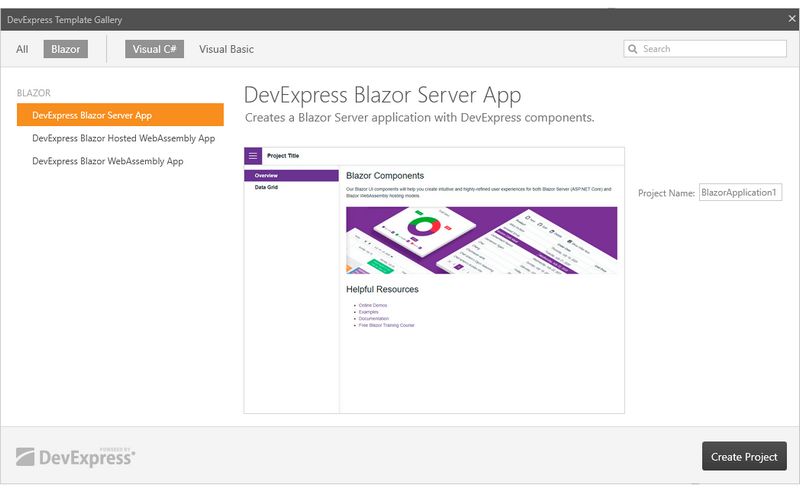 界面控件DevExpress Blazor UI组件v20.2新版有哪些新功能