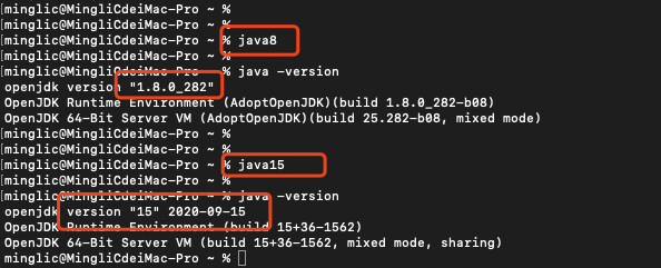 怎么使用在mac系统中同时支持多个版本的jdk