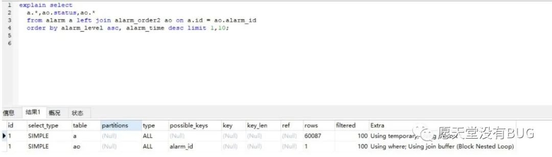 如何解决mysql left join 查询不走索引的问题