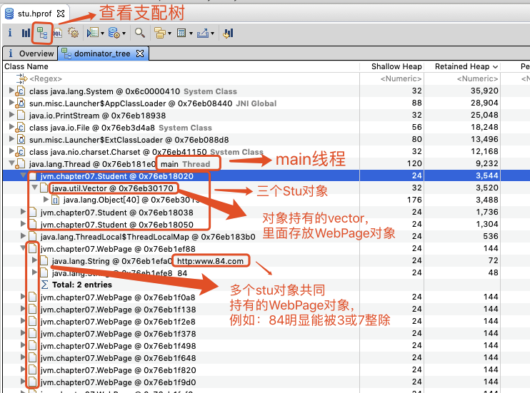 java中如何使用mat分析java堆