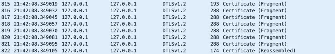 DTLS Fragment的功能介绍