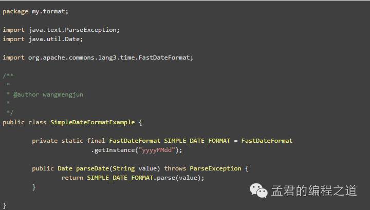 java中SimpleDateFormat线程不安全的示例分析