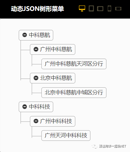 ASP.NET Core WebApi怎么动态生成树形Json格式数据