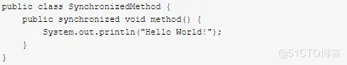 Java中synchronized的作用及用法