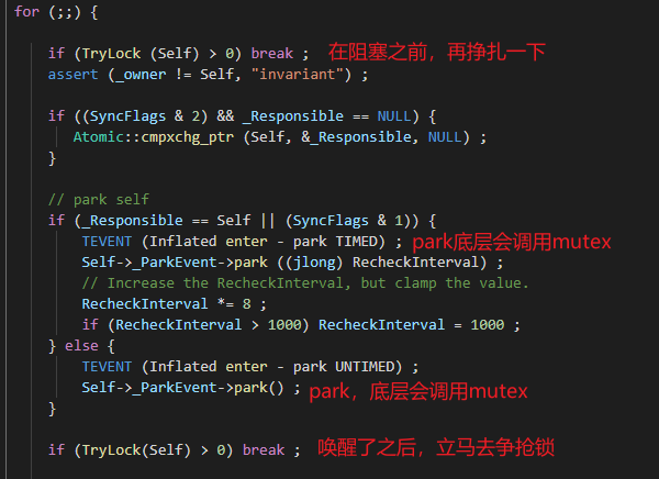 Synchronized的輕量級(jí)鎖是否自旋