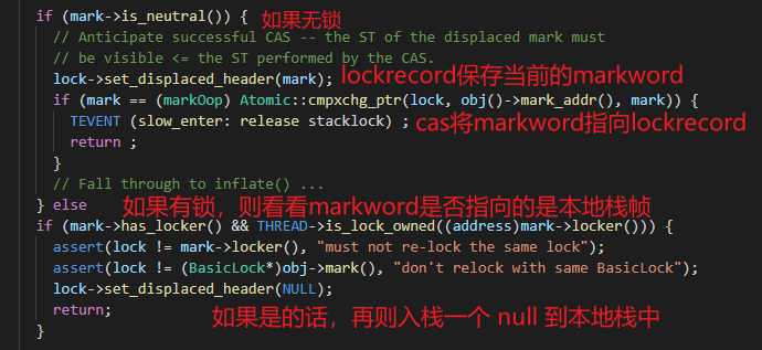 Synchronized的轻量级锁是否自旋