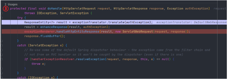 在使用Spring Security OAuth3时如何自定义认证服务器返回异常