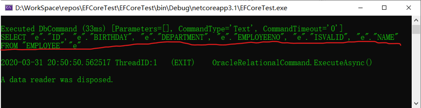 如何正常配置EF Core操作Oracle