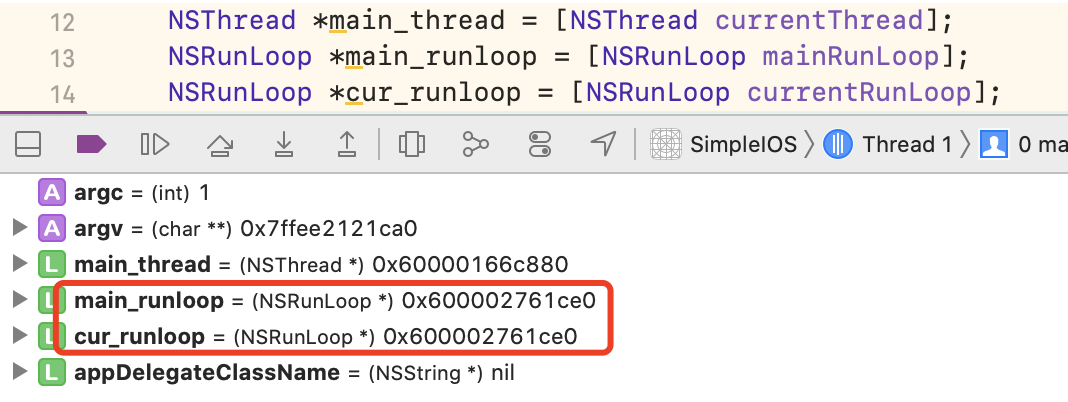 如何理解主線程與主Runloop