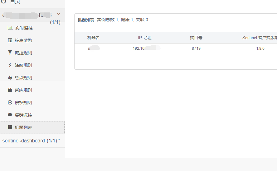 如何理解Sentinel控制臺實時監(jiān)控空白