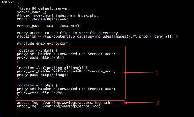 Nginx 中怎么实现动静分离与负载均衡