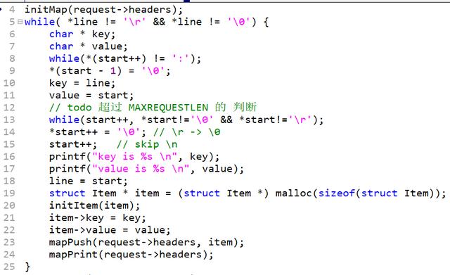 如何理解C语言编写Http服务器中的Request