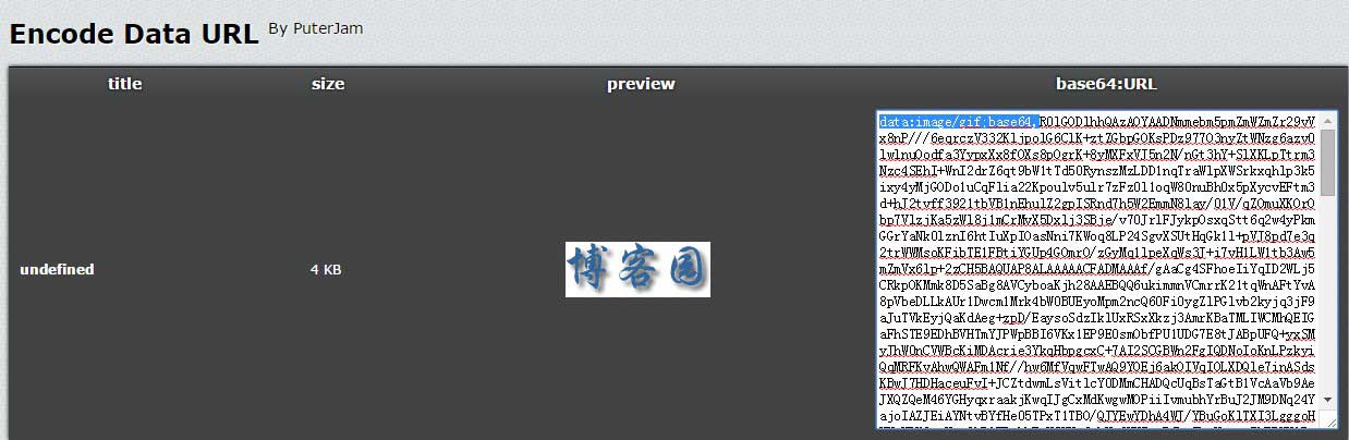 CSS中圖片Base64編碼是什么