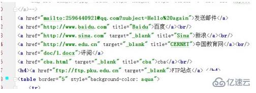html中怎么添加链接
