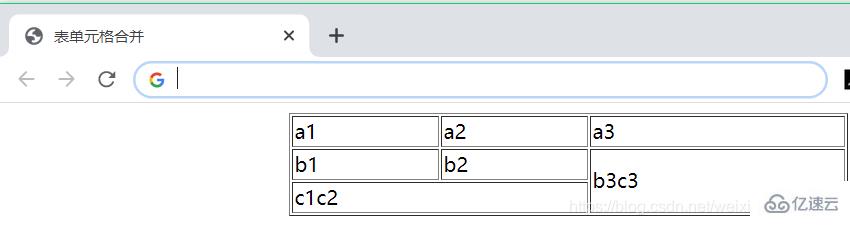 怎么在html中合并表格