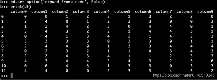 如何打印Pandas DataFrames和Series