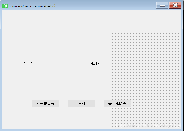 VS2017+Qt5+Opencv3.4如何调用摄像头拍照并存储