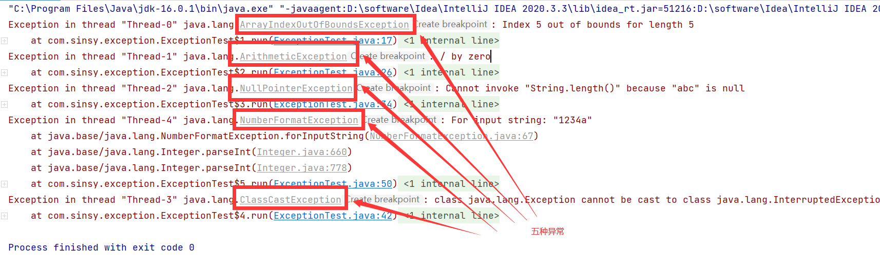 Java中Exception异常机制的原理