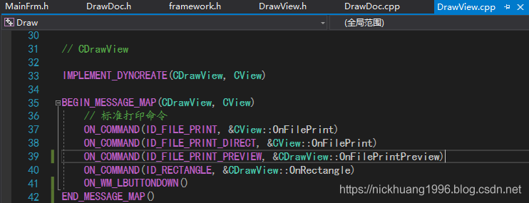 vs2019 MFC如何实现office界面的画图小项目