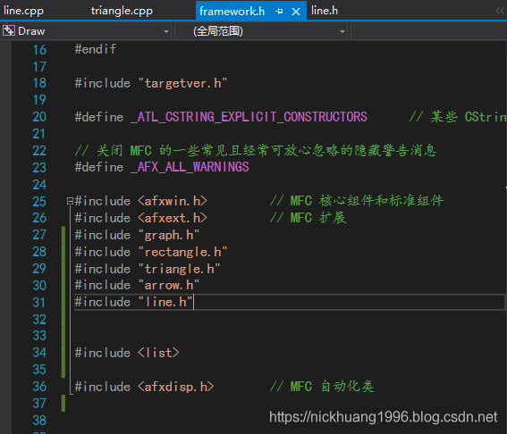 vs2019 MFC如何实现office界面的画图小项目