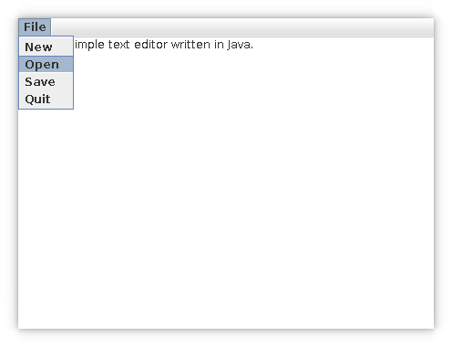 怎么在 Java中构建一个文本编辑器