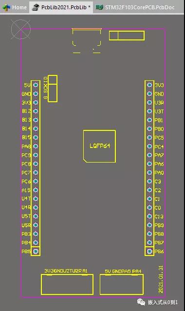 Altium Designer怎么将核心板转为封装库