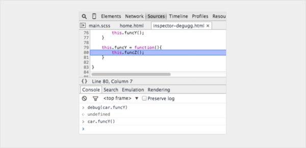 JavaScript如何快速查找要调试的函数