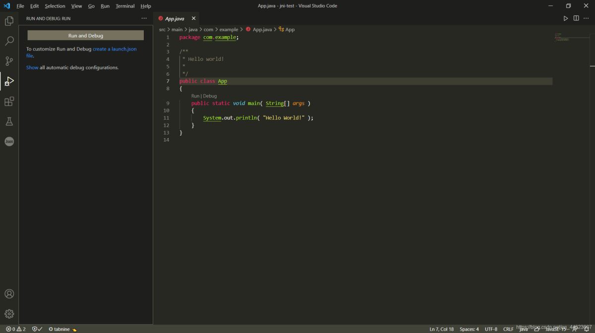 windows下vscode+vs2019开发JNI的案例分析