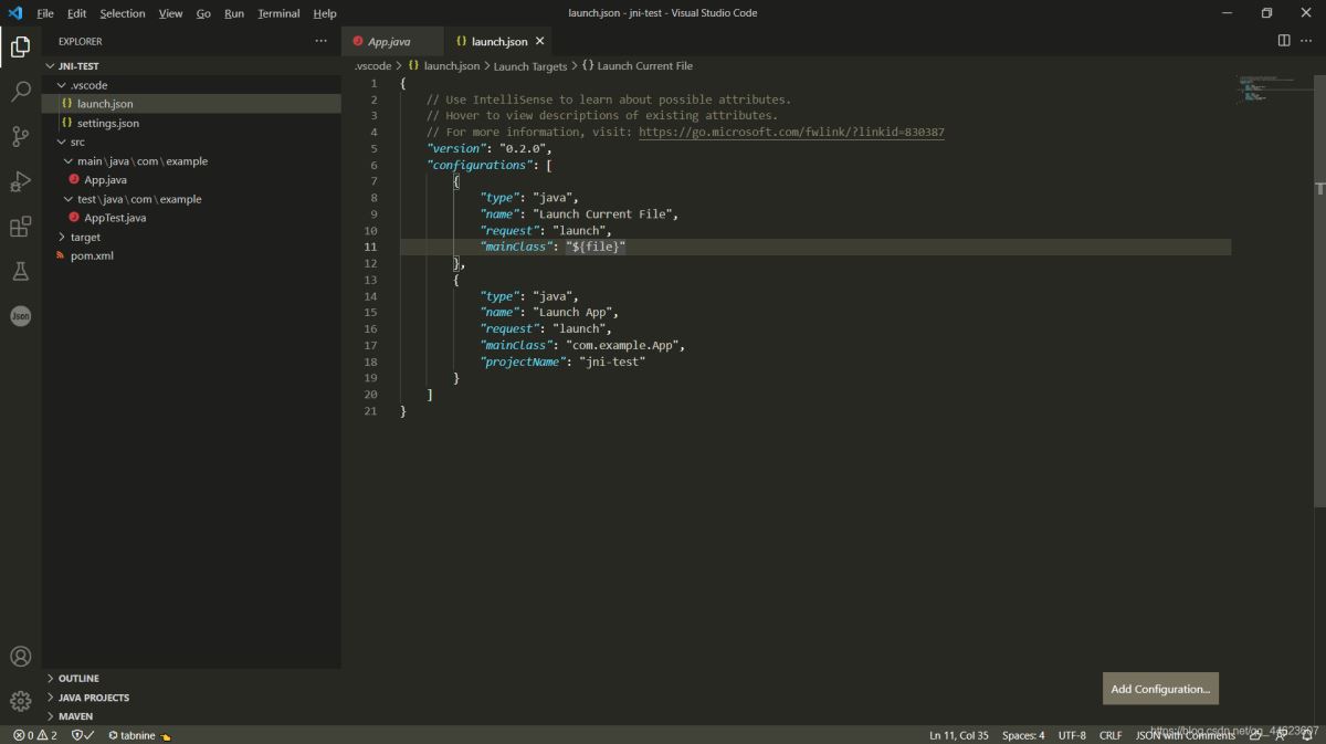 windows下vscode+vs2019开发JNI的案例分析