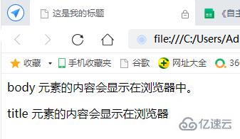 html怎么设置标题