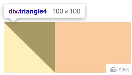 css如何实现三角
