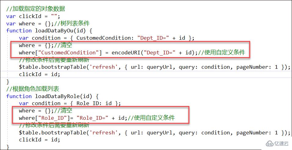 Bootstrap中如何处理树列表条件和查询条件