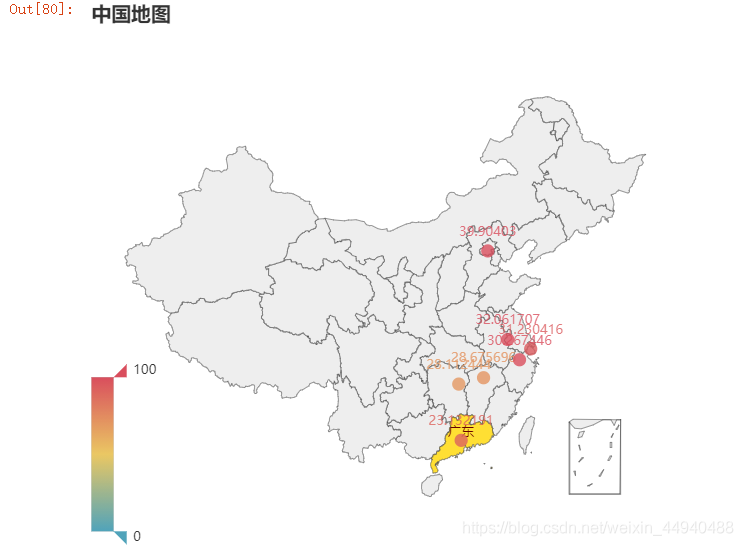 Python中pyecharts如何实现地理图表的绘制