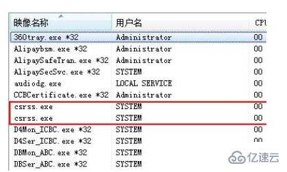 csrss.exe指的是什么程序