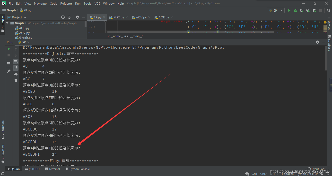 Python如何实现最短路径问题