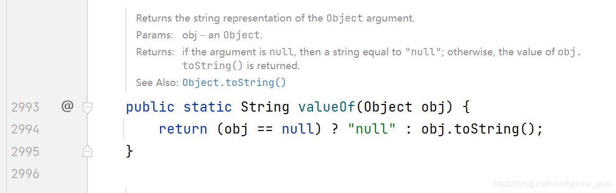 toString(),String.valueOf和(String)强转的用法