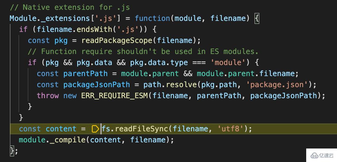 nodejs导入模块的方法以及require模块的执行过程